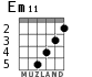 Em11 для гитары - вариант 2
