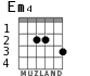 Em4 для гитары - вариант 2