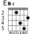 Em4 для гитары - вариант 3