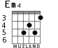 Em4 для гитары - вариант 4