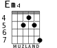 Em4 для гитары - вариант 5