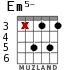 Em5- для гитары - вариант 2