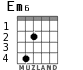 Em6 для гитары - вариант 2
