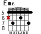 Em6 для гитары - вариант 8
