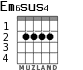 Em6sus4 для гитары - вариант 2