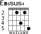Em6sus4 для гитары - вариант 4
