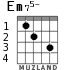 Em75- для гитары - вариант 3