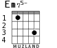 Em75- для гитары - вариант 4