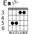 Em75- для гитары - вариант 5