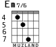 Em7/6 для гитары - вариант 5
