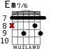 Em7/6 для гитары - вариант 7