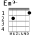 Em9- для гитары - вариант 1
