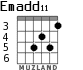 Emadd11 для гитары - вариант 4