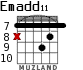 Emadd11 для гитары - вариант 7