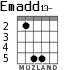 Emadd13- для гитары - вариант 2