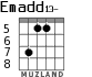 Emadd13- для гитары - вариант 5