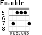 Emadd13- для гитары - вариант 6