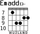 Emadd13- для гитары - вариант 7