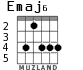 Emaj6 для гитары - вариант 2
