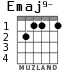 Emaj9- для гитары - вариант 1