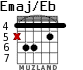 Emaj/Eb для гитары - вариант 3