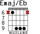 Emaj/Eb для гитары - вариант 5