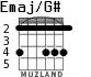 Emaj/G# для гитары - вариант 2