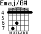 Emaj/G# для гитары - вариант 4