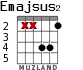Emajsus2 для гитары - вариант 2