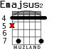 Emajsus2 для гитары - вариант 4