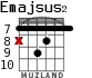 Emajsus2 для гитары - вариант 5