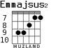 Emmajsus2 для гитары - вариант 6