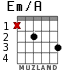 Em/A для гитары - вариант 2