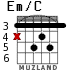 Em/C для гитары - вариант 3