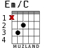 Em/C для гитары - вариант 1