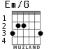 Em/G для гитары - вариант 2