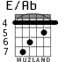 E/Ab для гитары - вариант 2