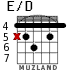 E/D для гитары - вариант 3