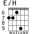 E/H для гитары - вариант 2