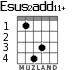 Esus2add11+ для гитары - вариант 2