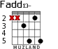 Fadd13- для гитары - вариант 3