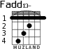 Fadd13- для гитары - вариант 1