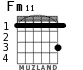 Fm11 для гитары