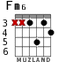 Fm6 для гитары - вариант 2