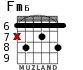 Fm6 для гитары - вариант 3