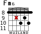 Fm6 для гитары - вариант 6