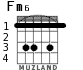 Fm6 для гитары - вариант 1