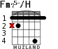 Fm75-/H для гитары - вариант 2