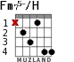 Fm75-/H для гитары - вариант 3