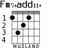 Fm7+add11+ для гитары - вариант 2